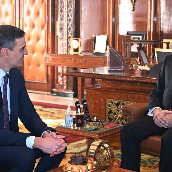 europapress 5773978 presidente gobierno espanol pedro sanchez recibido rey marruecos mohamed vi